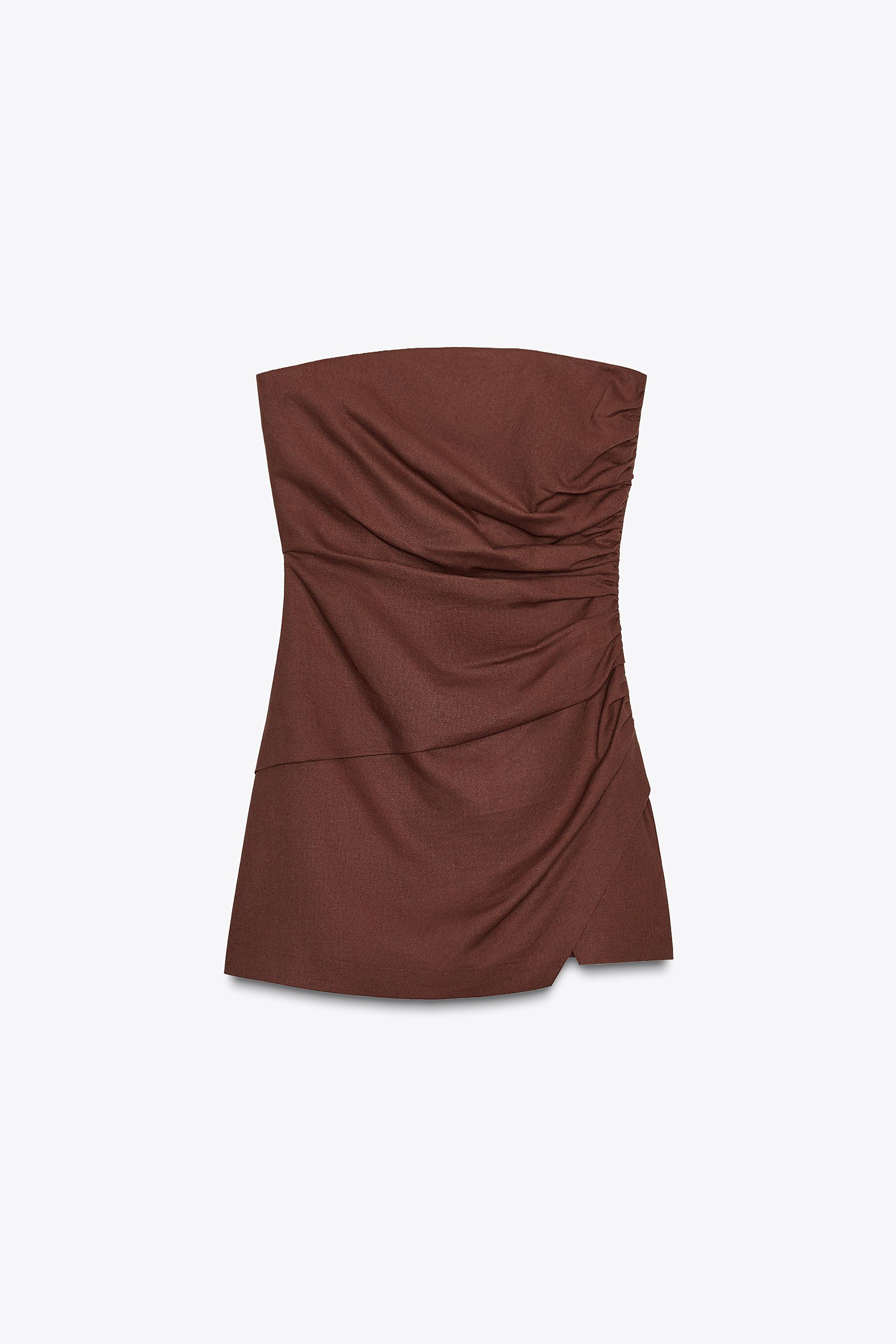 LINEN SHORT JUMPSUIT | Zara US