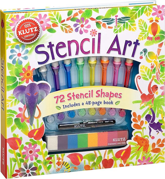 Klutz Stencil Art Book Kit | Amazon (US)