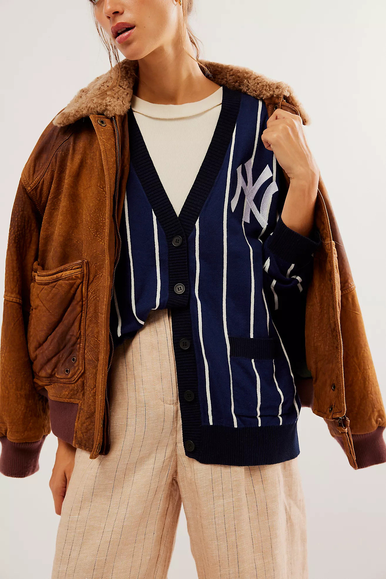 Yankees Cardigan | Free People (Global - UK&FR Excluded)