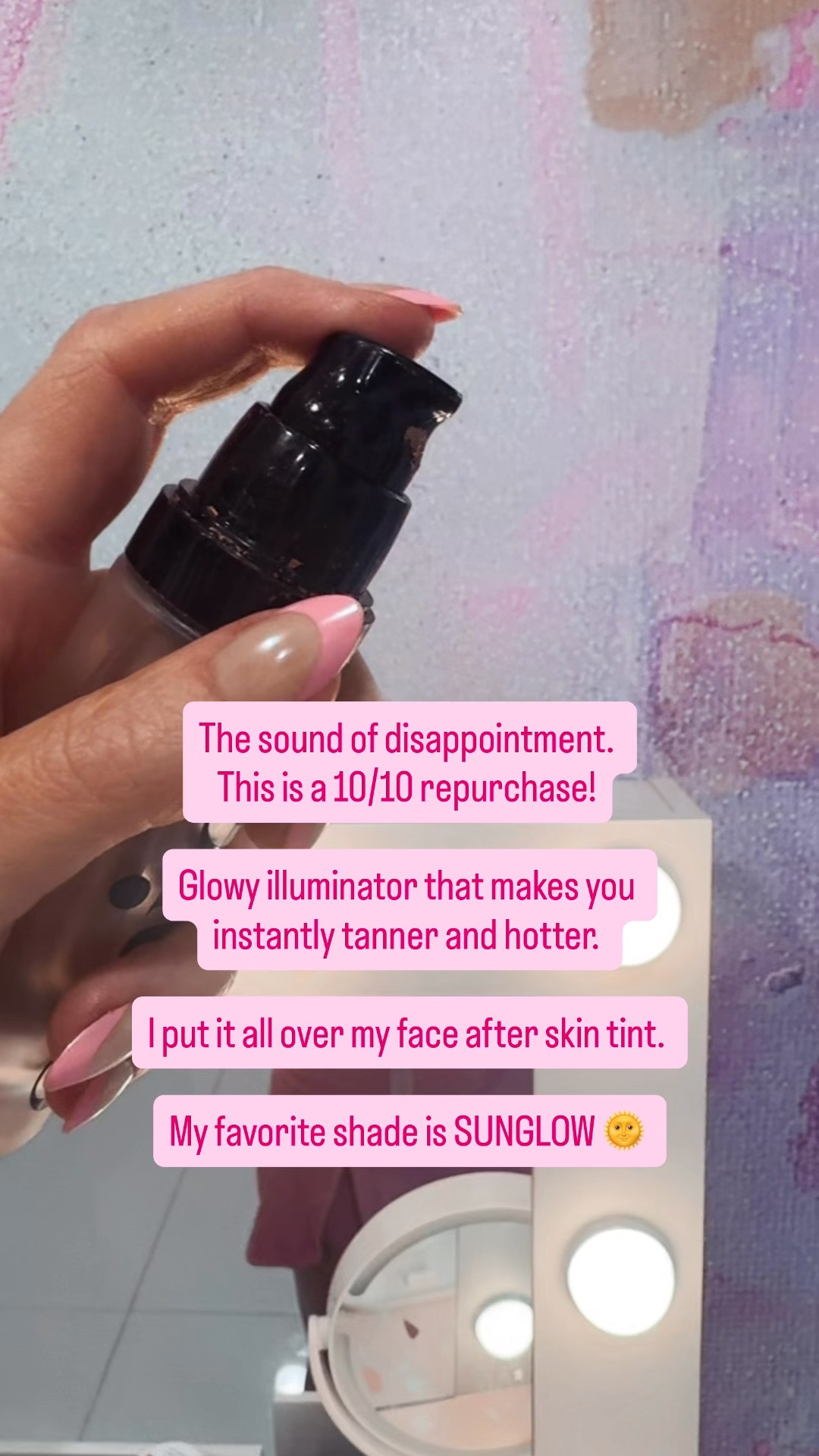 I always repurchase this gem of a product. It makes such a difference! Glowy, tan and so easy to use. SUNGLOW is my fav shade.

#LTKBeauty #LTKOver40 #LTKmorningroutine