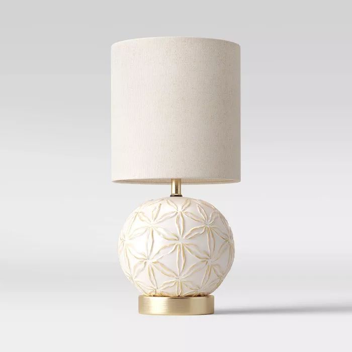 Medium Assembled Ceramic Table Lamp (Includes LED Light Bulb) White - Threshold™ | Target