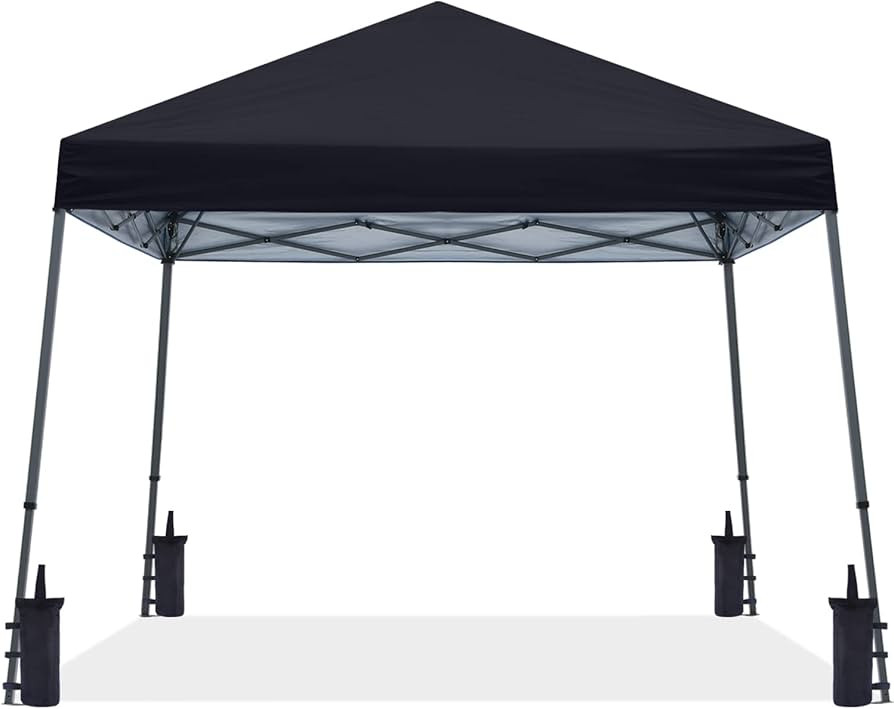 ABCCANOPY Stable Pop up Outdoor Canopy Tent, Black | Amazon (US)