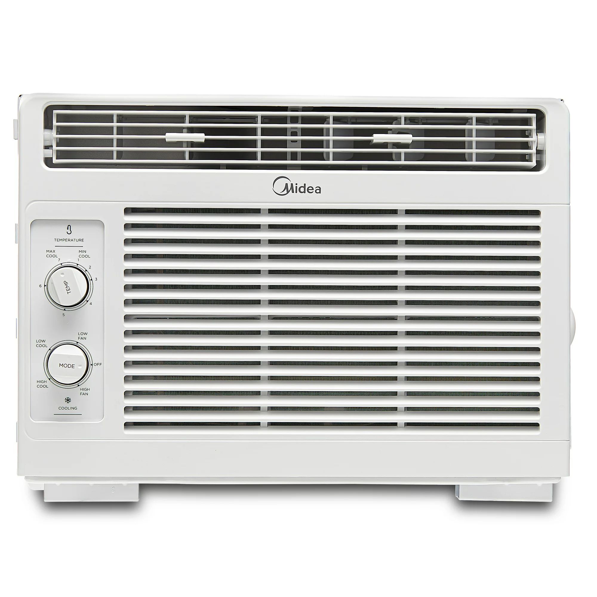 Midea 5,000 BTU 115V Mechanical Window Air Conditioner, Cools up to 150 Sq. ft., MAW05M1WWT | Walmart (US)