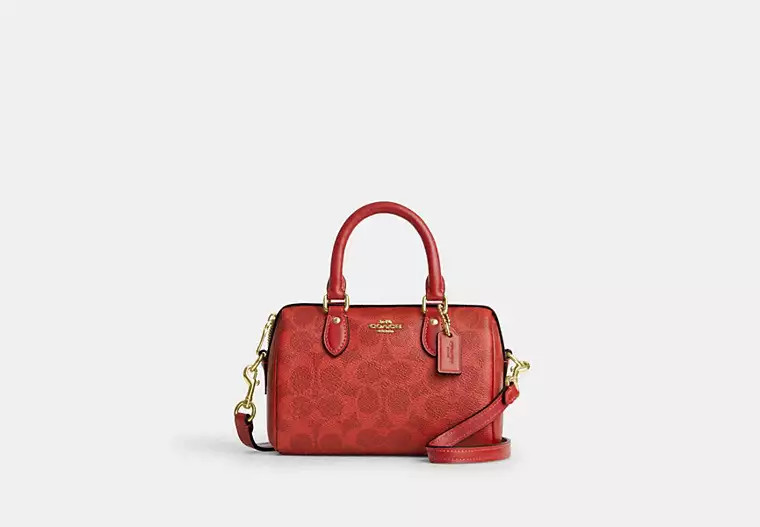 Mini Rowan Crossbody Bag In Signature Canvas | Coach (US)