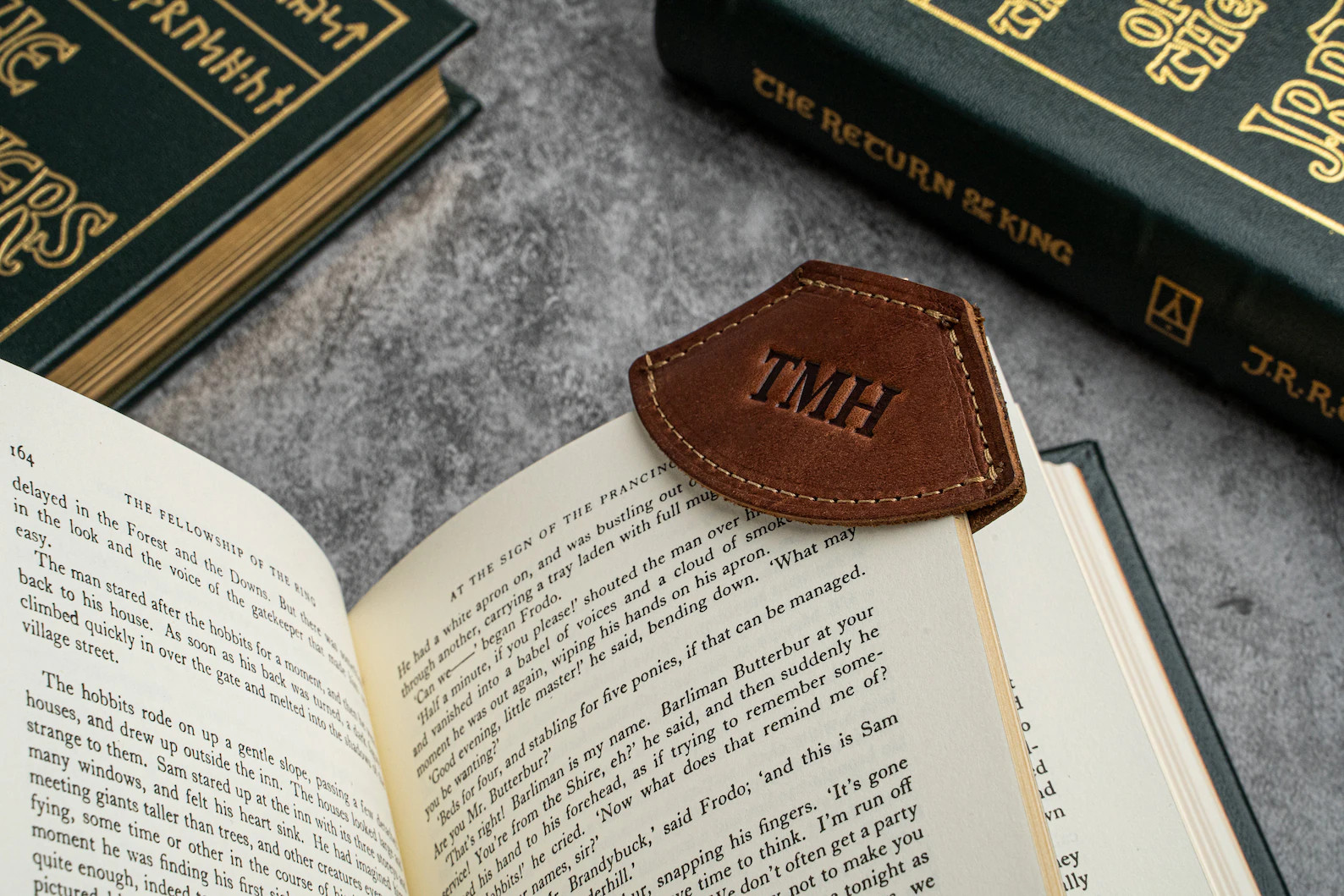 Corner Bookmark Personalized Gift For Readers- Full Grain Leather Book Accessories-The Inkling | Etsy (US)