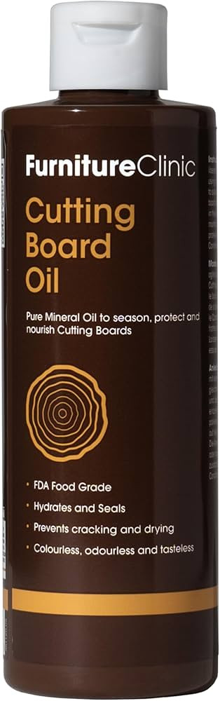 Chopping Board Oil - Premium Food Grade Mineral Oil to Protect and Restore Wood Cutting Boards, B... | Amazon (UK)