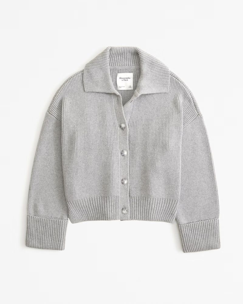 Collared Cardigan | Abercrombie & Fitch (US)