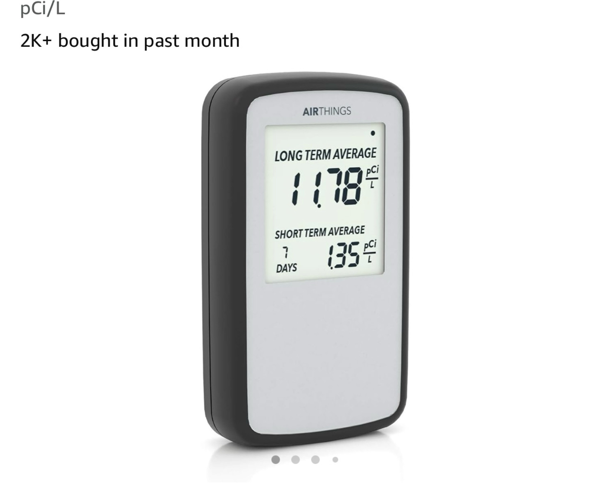 Radon monitor 