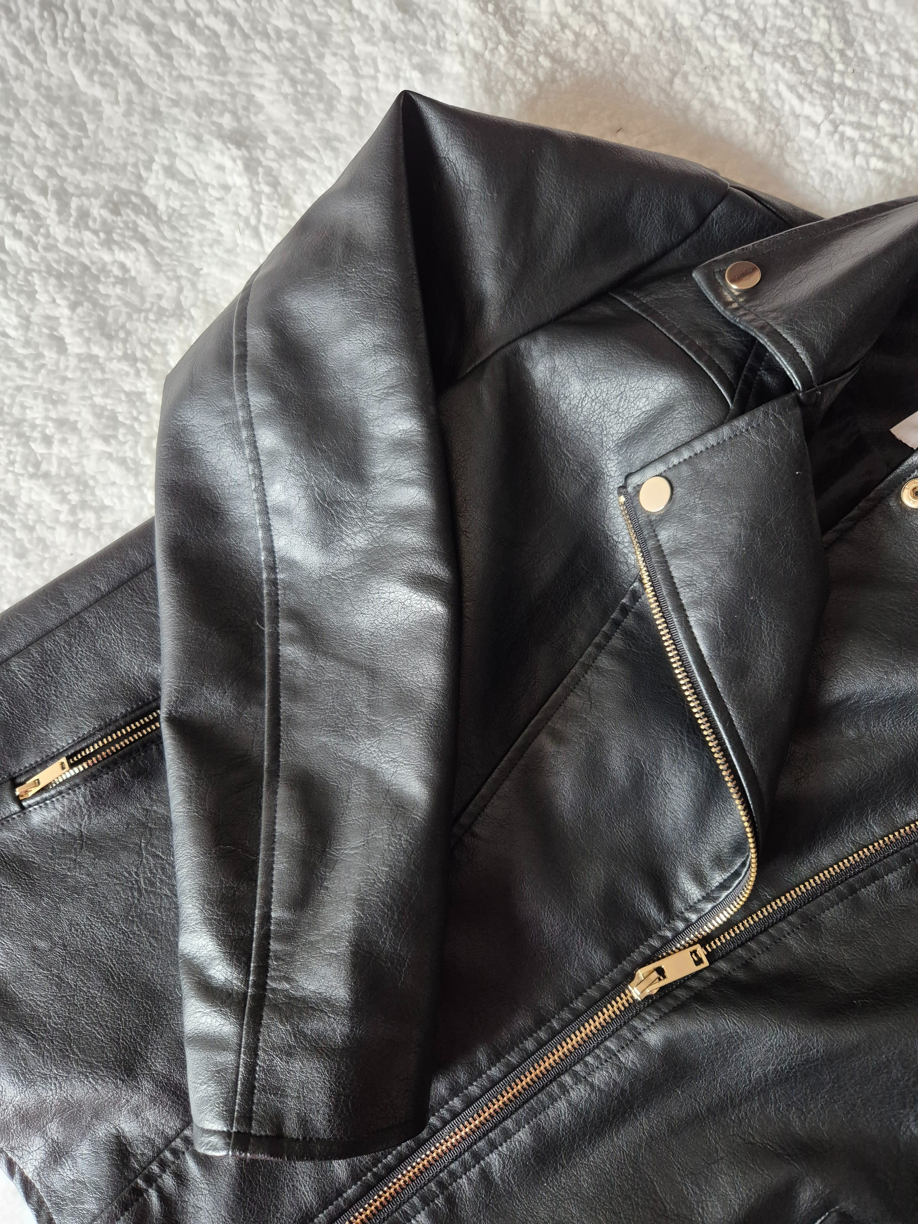Petite-friendly leather jackets.

#LTKPetite