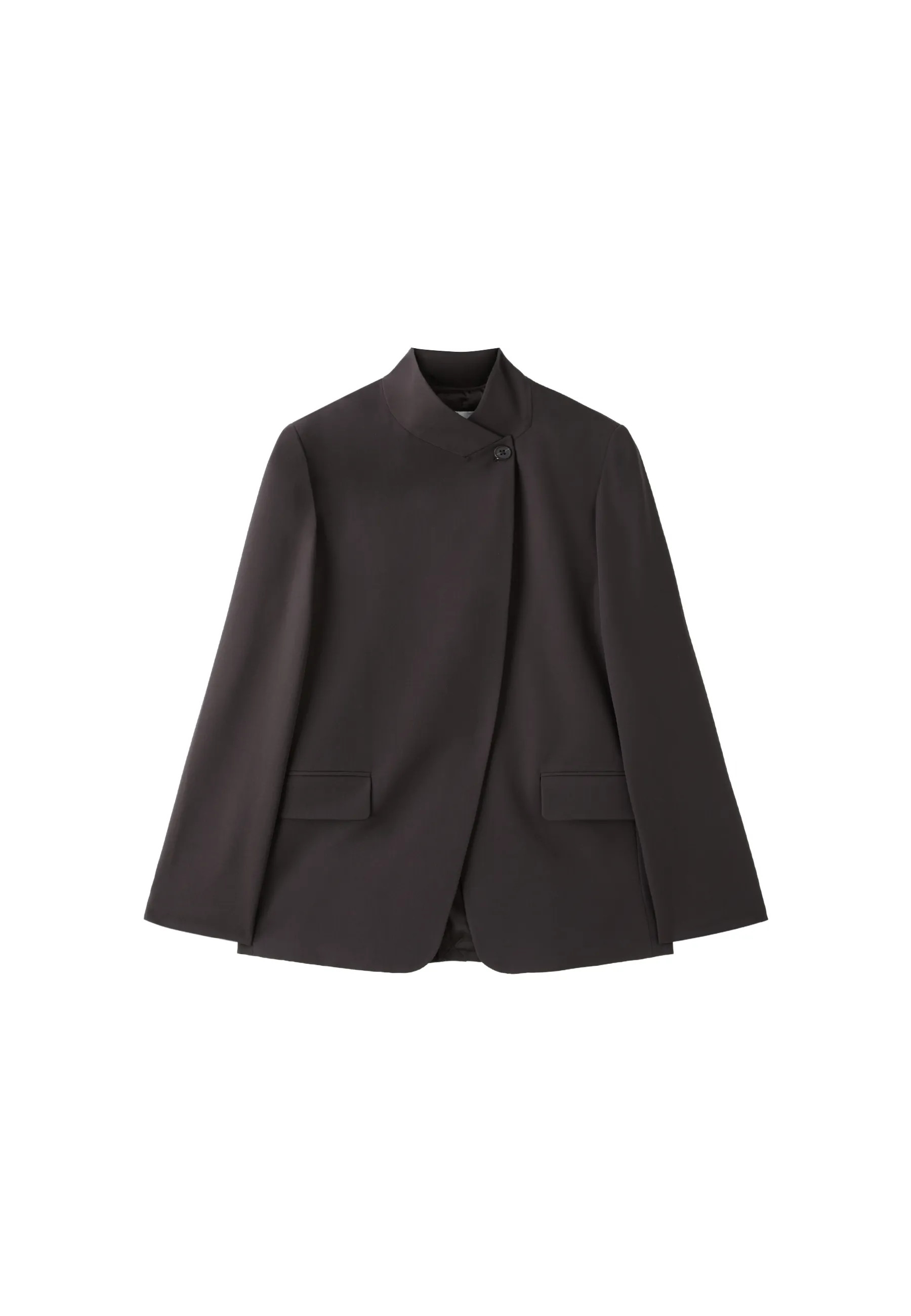 Asymmetrical regular fit blazer - Women's See all | Stradivarius United Kingdom | Stradivarius (UK)