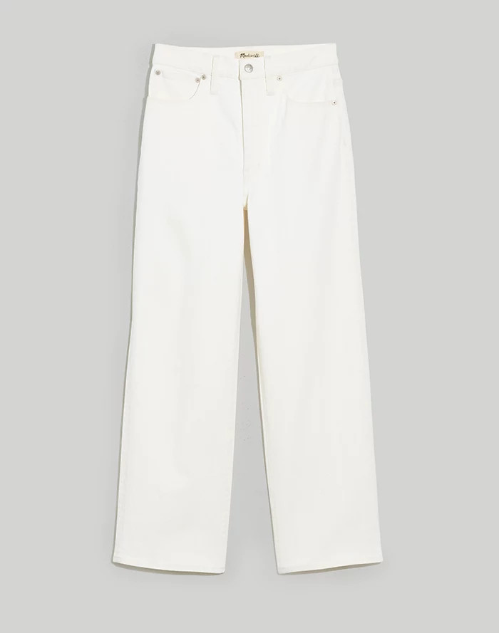 The Perfect Vintage Wide-Leg Jean in Tile White | Madewell