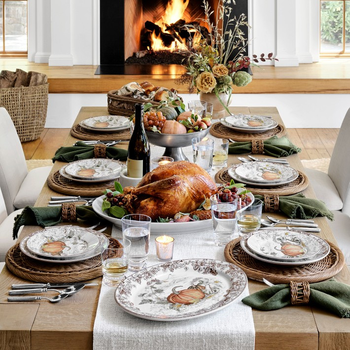 Plymouth Pumpkin Dinnerware Collection | Williams-Sonoma