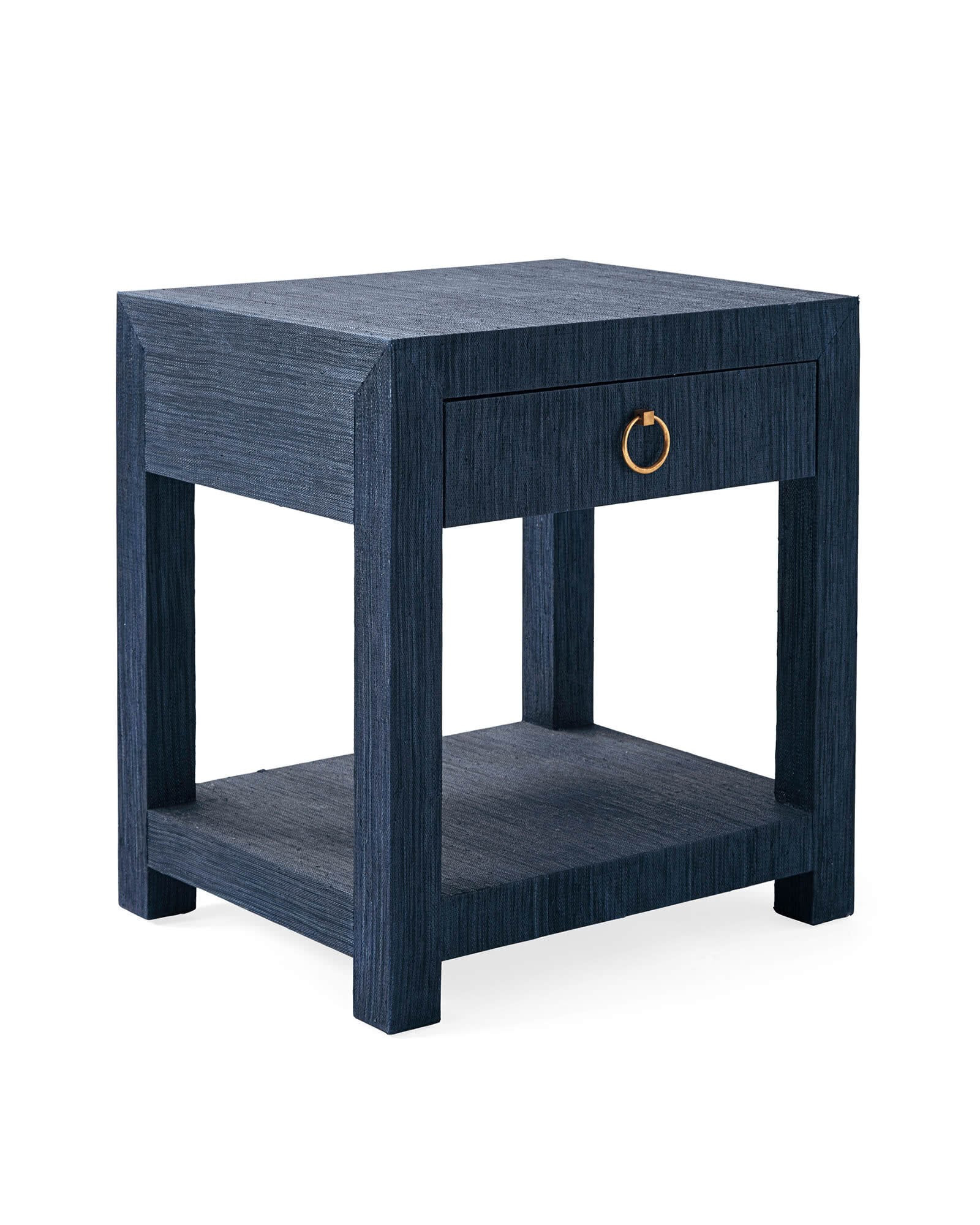 Blake Raffia 1-Drawer Nightstand | Serena and Lily
