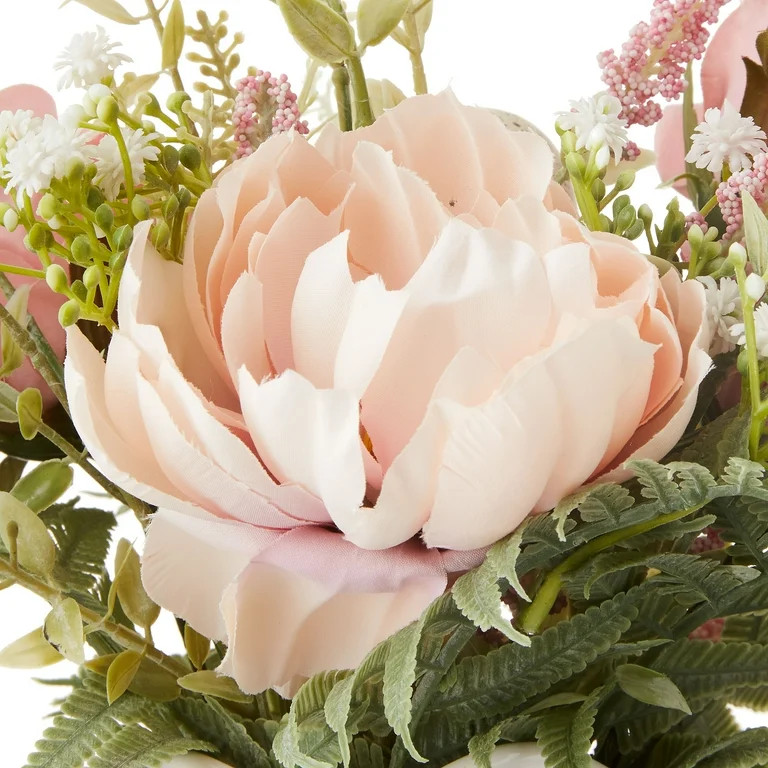 Easter Floral Ceramic Vase, 11 in, by My Texas House | Walmart (US)