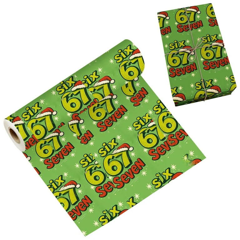 Yhuaoa 67 Christmas Wrapping Paper Christmas Gift Wrapping Paper Christmas Tree Wrapping Paper Ch... | Walmart (US)