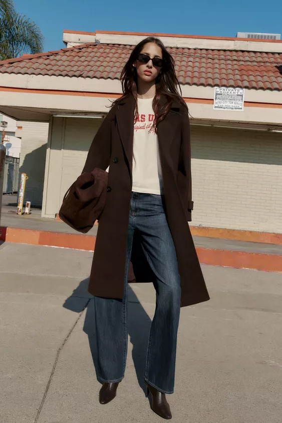 SOFT OVERSIZED COAT | Zara US