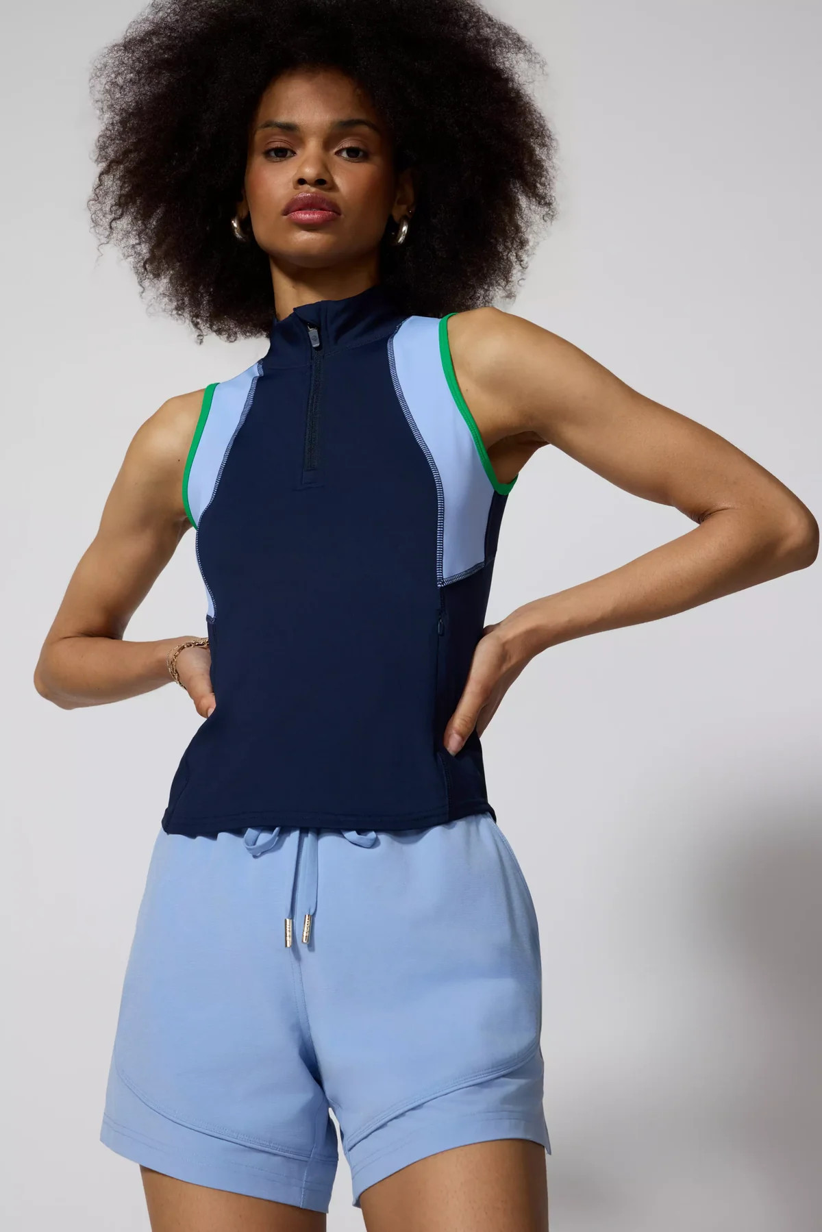 Vital 1/4 Zip Club Tank Top | MPG Sport