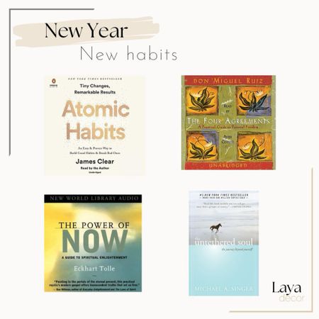 For this new year, my resolution is to build new habits with less distraction and more consistency. These books will be very helpful for that journey ❤️

#LTKGiftGuide #LTKHoliday