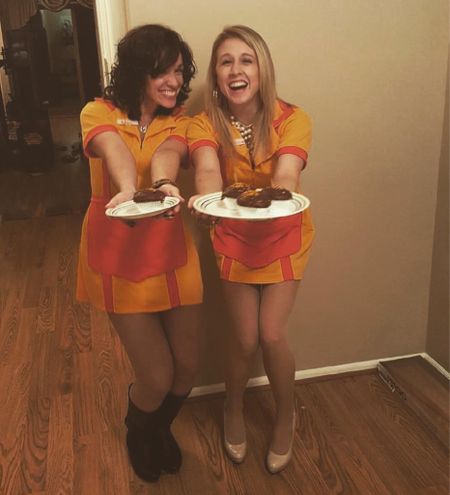 Two broke girls Halloween costume. Be sure to partner with your best friend and bake some brownies  

#waitress #waitressootd #twobrokegirls #sitcom #sitcomootd #halloween #halloweencostume 

#LTKSeasonal #LTKHalloween #LTKHoliday