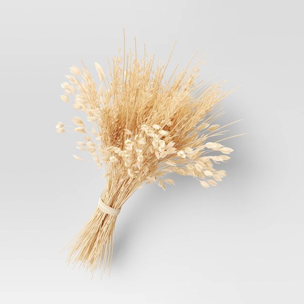 Bleached Grass Standing Stem Bundle Off White - Threshold&#8482; | Target