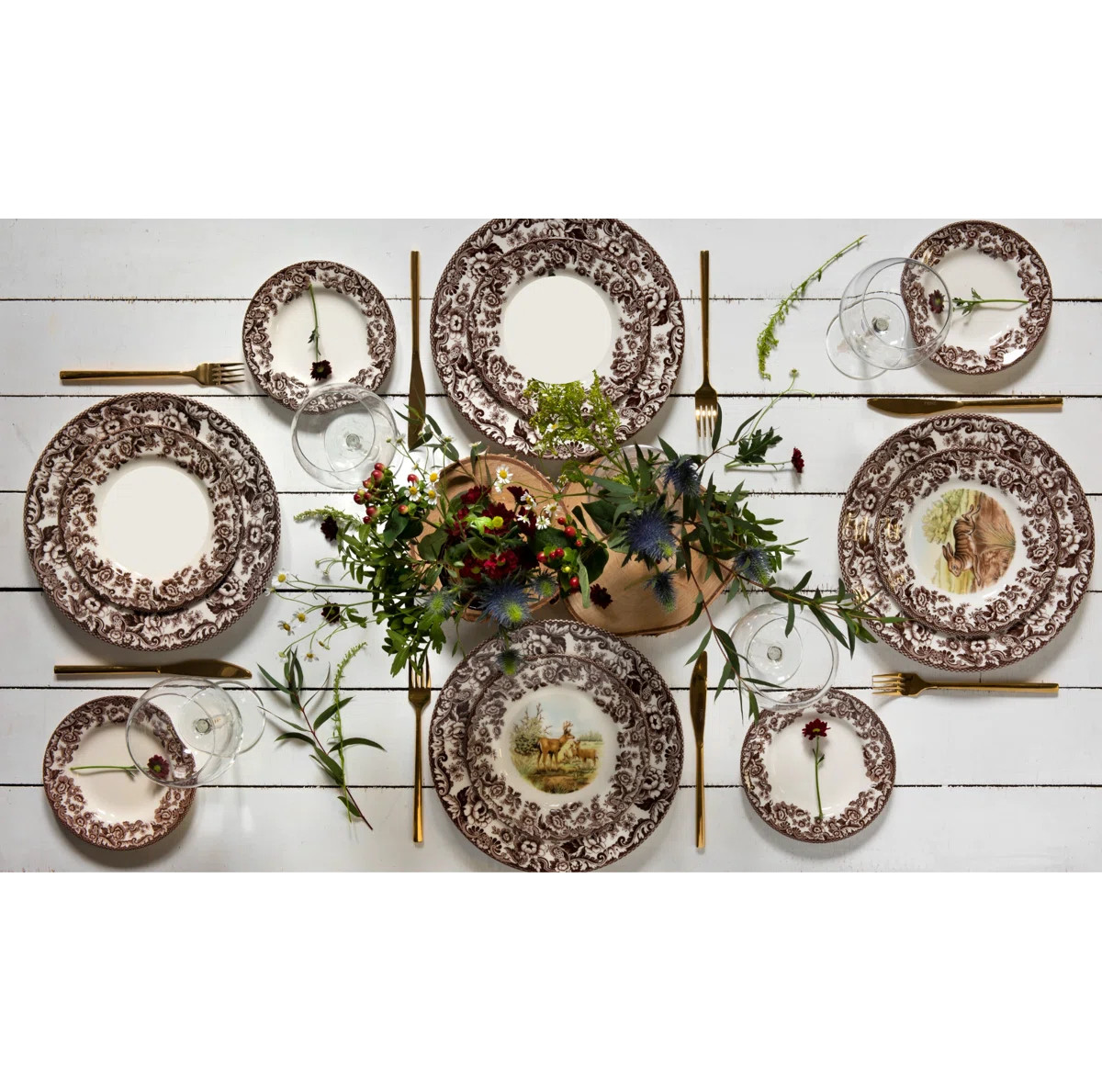 Spode Delamere Salad Plate 8" (Set of 4) | Wayfair North America
