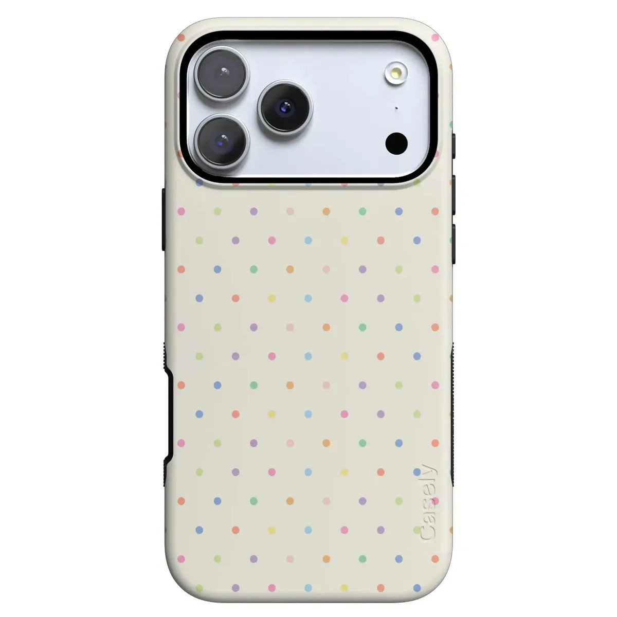 On the Dot | Rainbow Polka Dot Case | CASELY