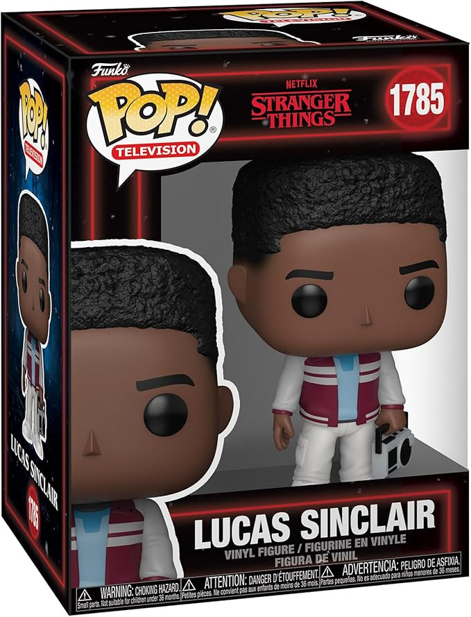 Funko Pop! TV: Stranger Things - Lucas Sinclair - Collectable Vinyl Figure - Gift Idea - Official... | Amazon (US)