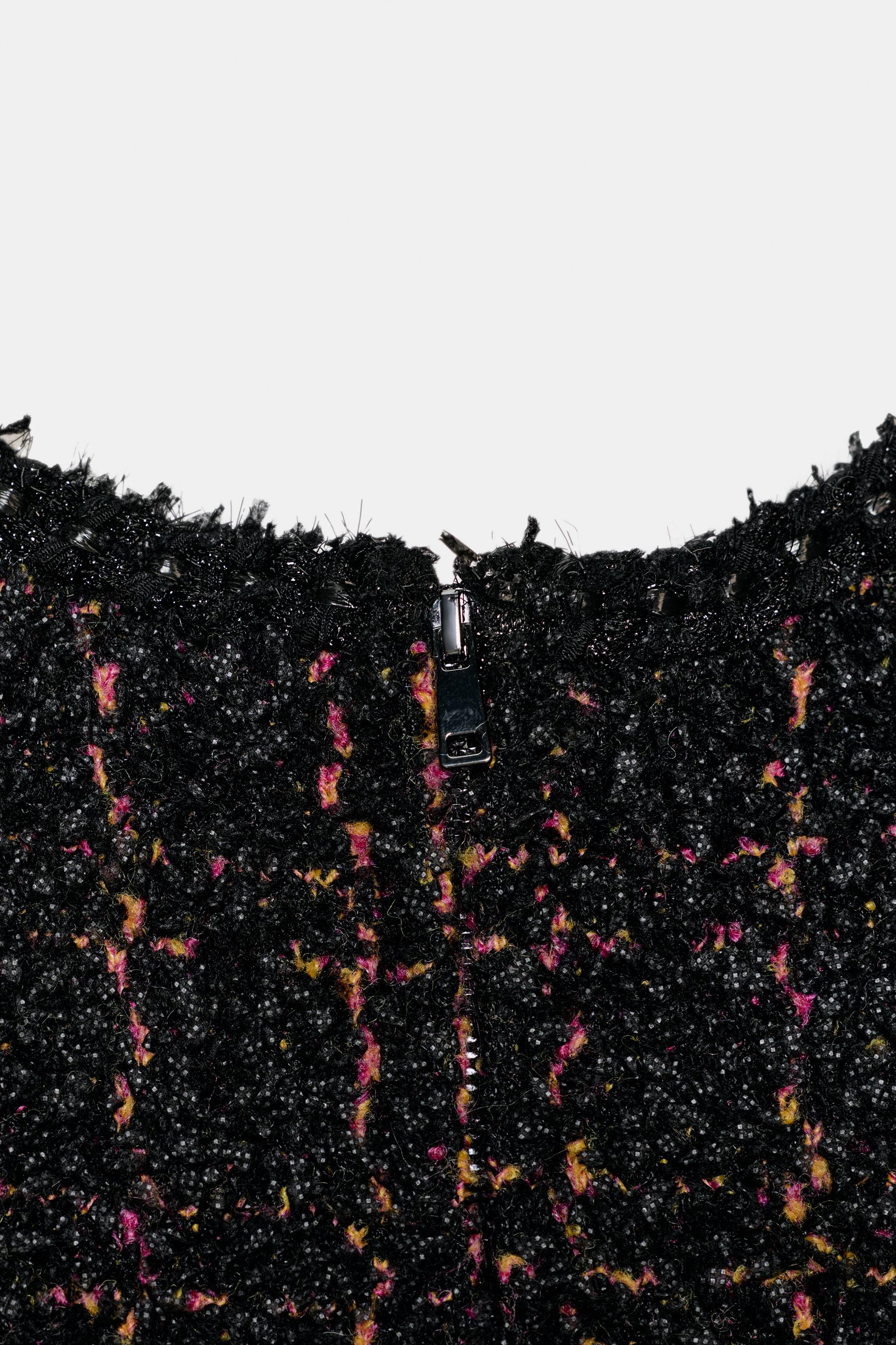 TEXTURED KNIT MINI DRESS | Zara US