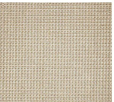 Fibreworks® Mini Basketweave Sisal Rug | Pottery Barn (US)