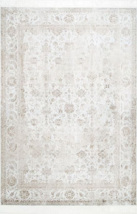 Nightscape Fading Floral Fringe | Rugs USA