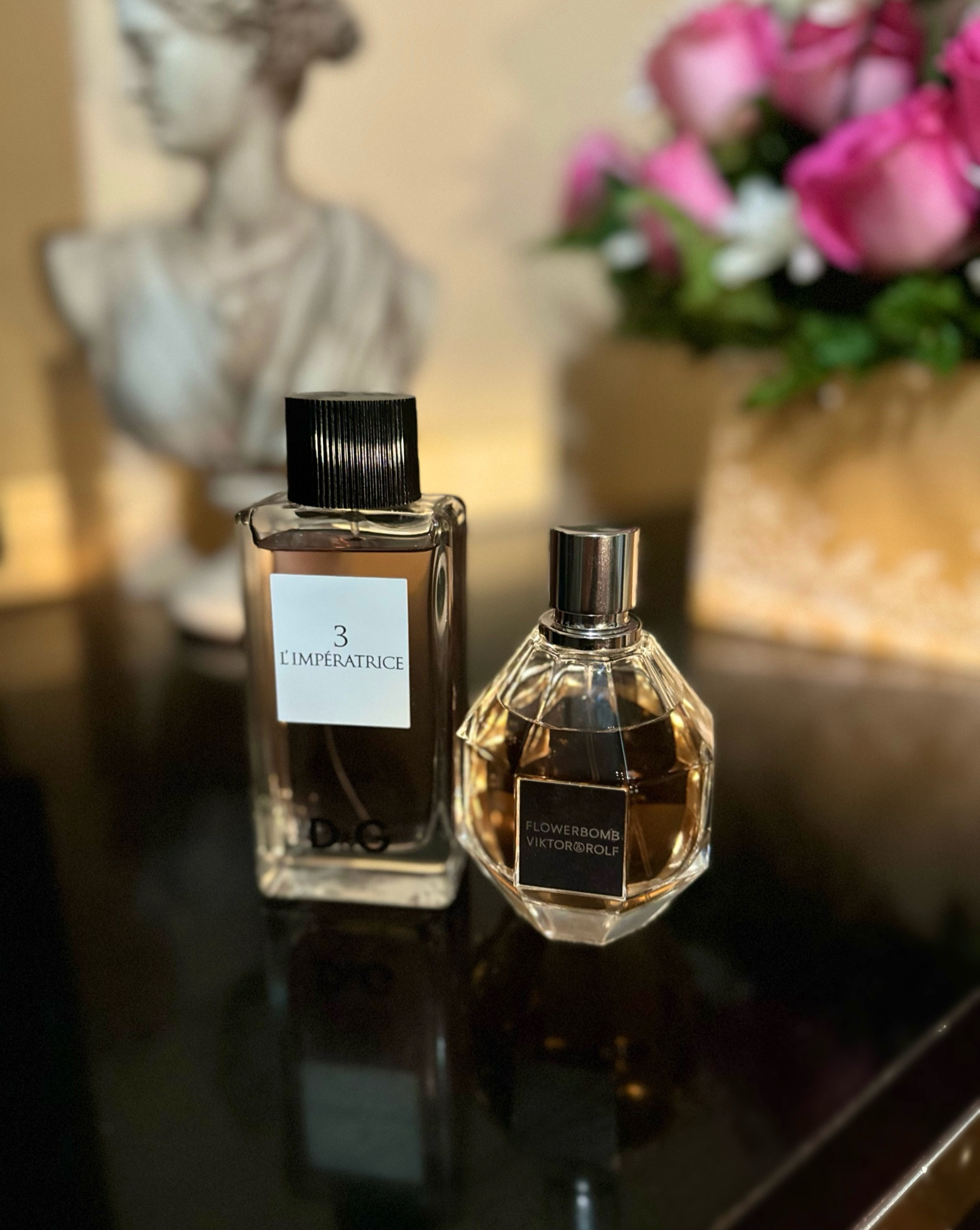 Mixed a few sprays of Flowerbomb & L’imperatrice perfume. #fragrance 

#LTKOver40 #LTKCyberWeek #LTKBeauty