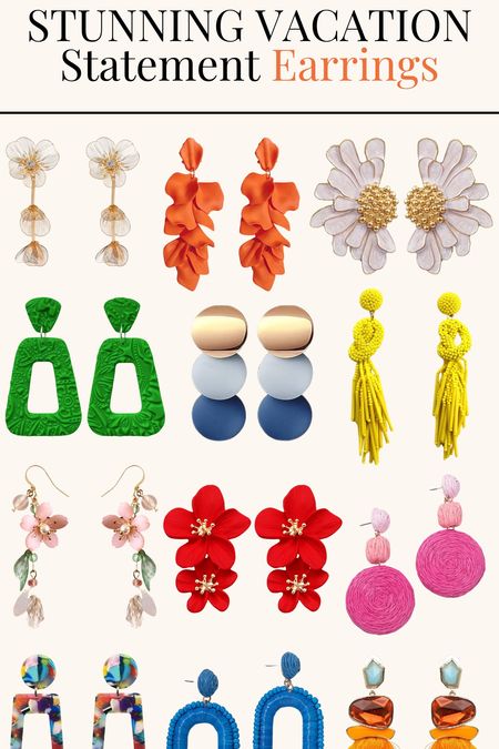 Elevate your vacation style with versatile statement earrings that go seamlessly from day to night. Whether paired with beachwear for a touch of sophistication or shining bright with an evening dress, these accessories add sparkle and personality to your adventures! ✨🌴 #VacationStyle #StatementEarrings #ChicAdventures

#LTKstyletip #LTKU