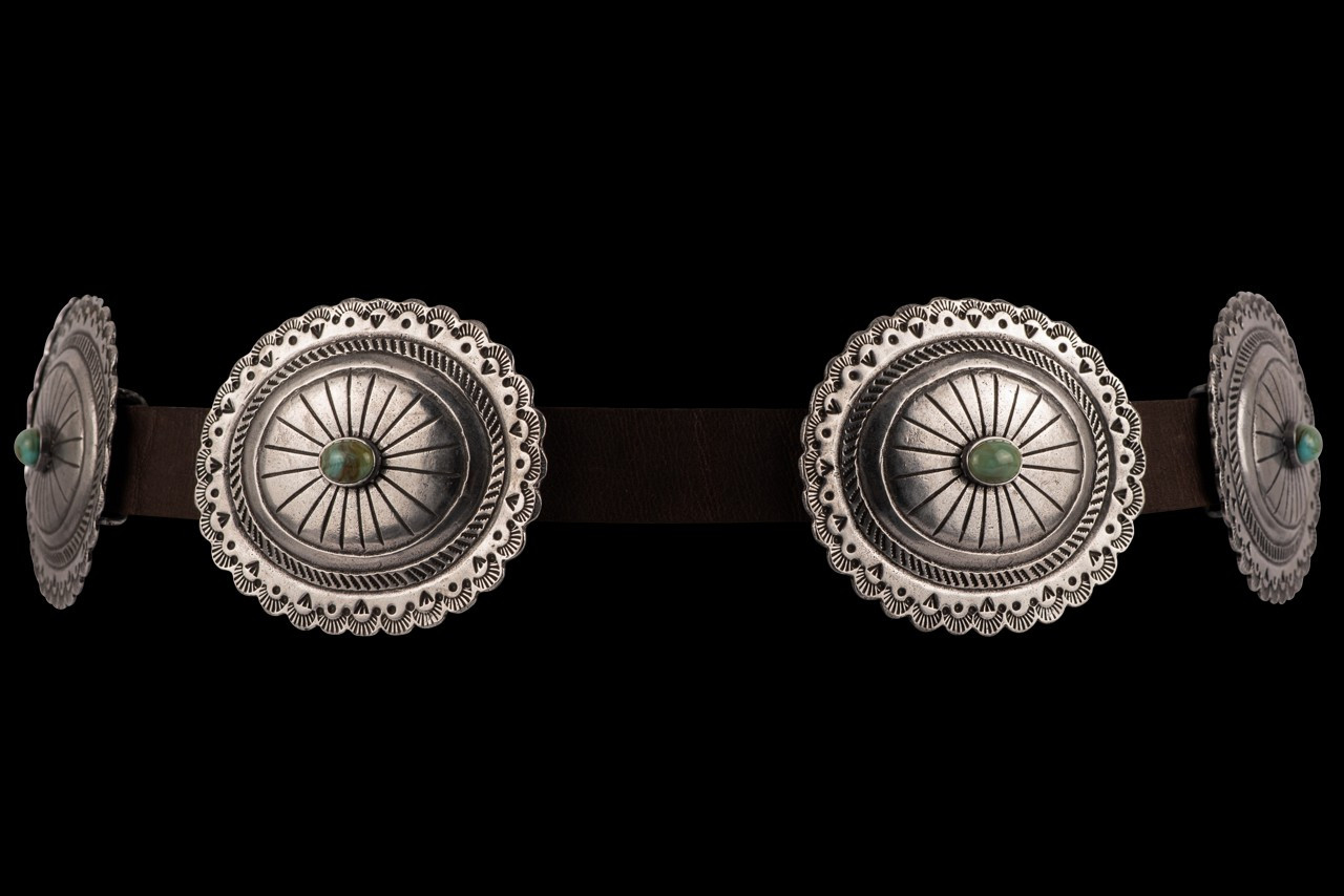 Double D Ranch Carraccas Concho Western Belt | Pinto Ranch | Pinto Ranch