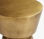 Shae Round Metal Accent Table | Pottery Barn (US)