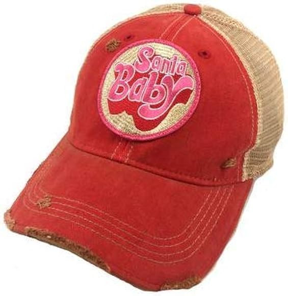 Judith March Santa Baby Baseball Hat - Red | Amazon (US)