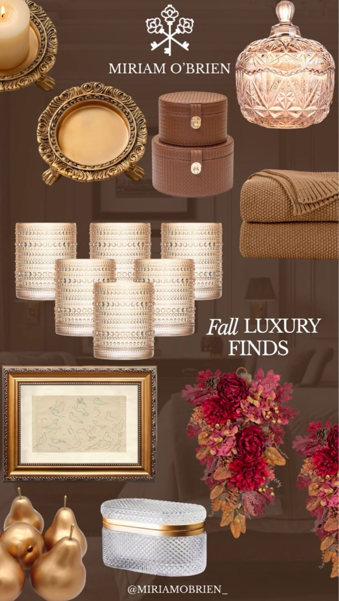 Fall Luxury Finds at Amazon 

Follow me @miriamobrien on IG and TikTok 

#Amazon #Fall #HomeDecor

#LTKHome #LTKOver40 #LTKSeasonal

#LTKHome #LTKOver40 #LTKSeasonal