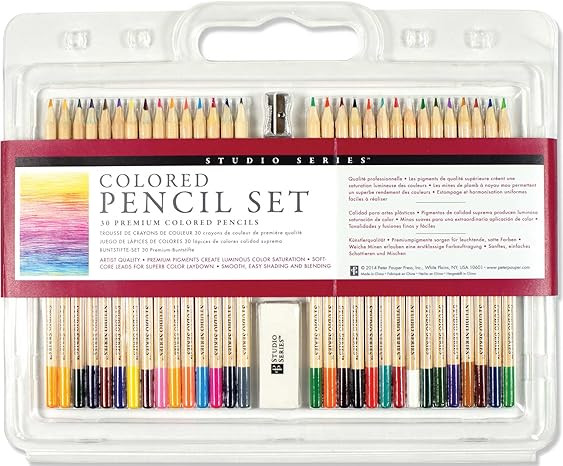 Studio Series Colored Pencil Set (Set of 30)      Misc. Supplies – January 1, 2014 | Amazon (US)