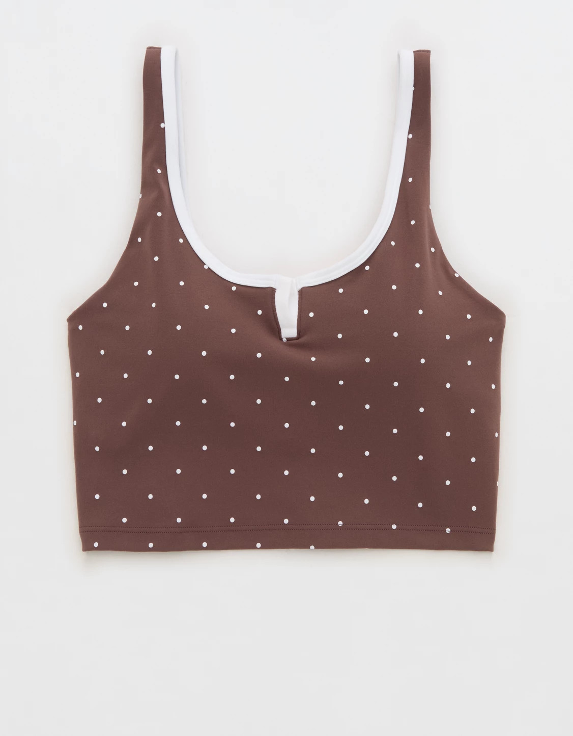 OFFLINE By Aerie Real Me Tipped Low Key Longline Sports Bra | Aerie