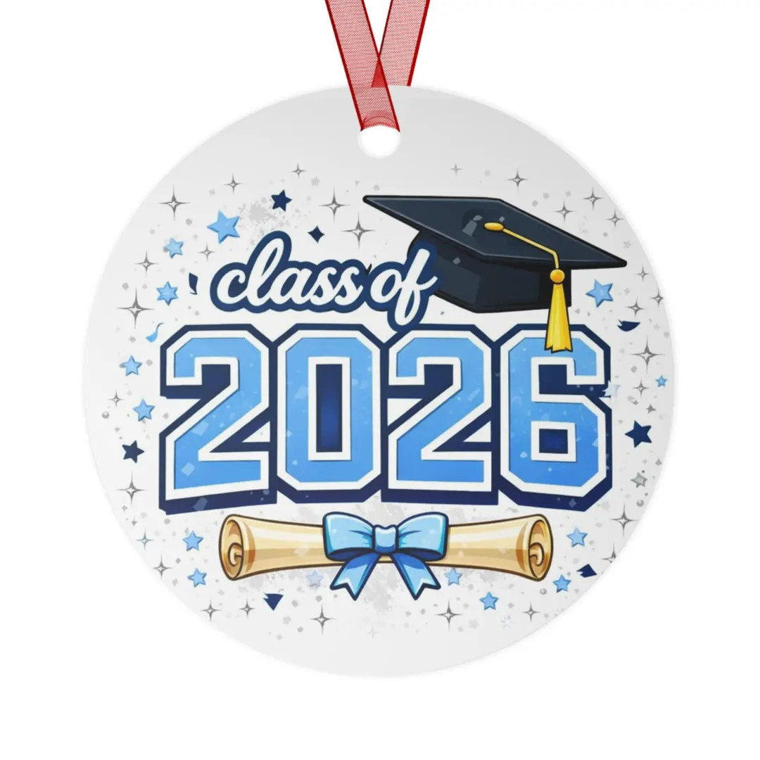 Class of 2026 Graduation Metal Ornament | Grad Cap Diploma Keepsake - Etsy | Etsy (US)