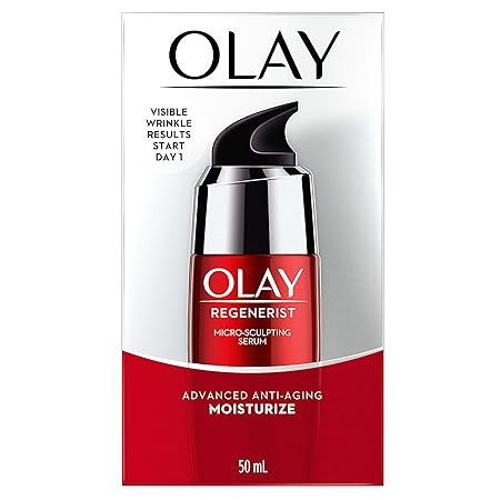 Olay Regenerist Micro-Sculpting Serum, Face Moisturizer 1.7 Fl Oz | Amazon (US)
