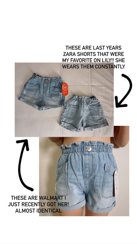 She’s four but big for her age, I got size 5t! Your little girl needs these shorts! Cutest toddler shorts! Walmart finds, Walmart dupes, Walmart shorts, girls shorts, Zara dupe 

#LTKfamily #LTKkids #LTKunder50