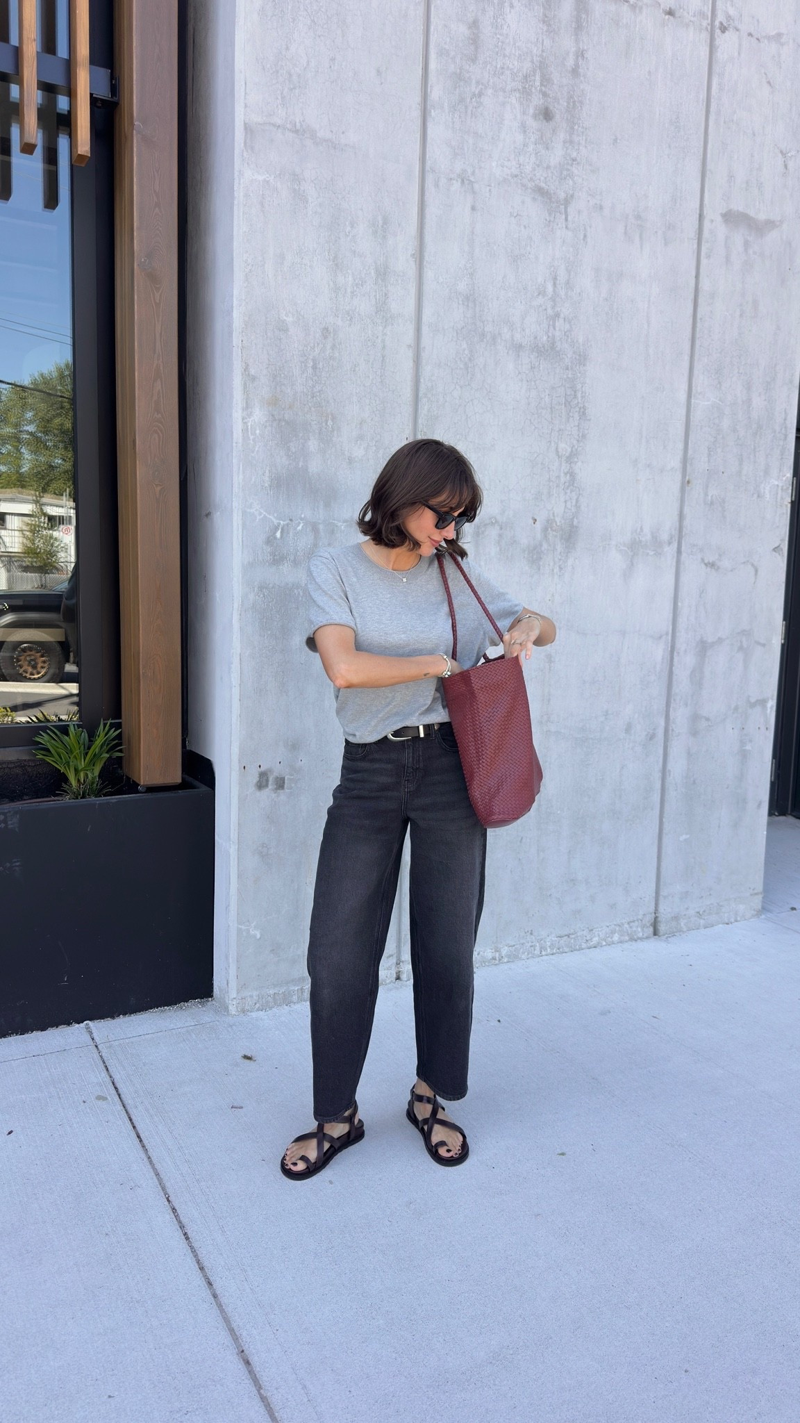 Same jeans, softer top, still in @Quince , still unreasonably good. #quincepartner

#LTKcanada #LTKsummer #LTKjeans
