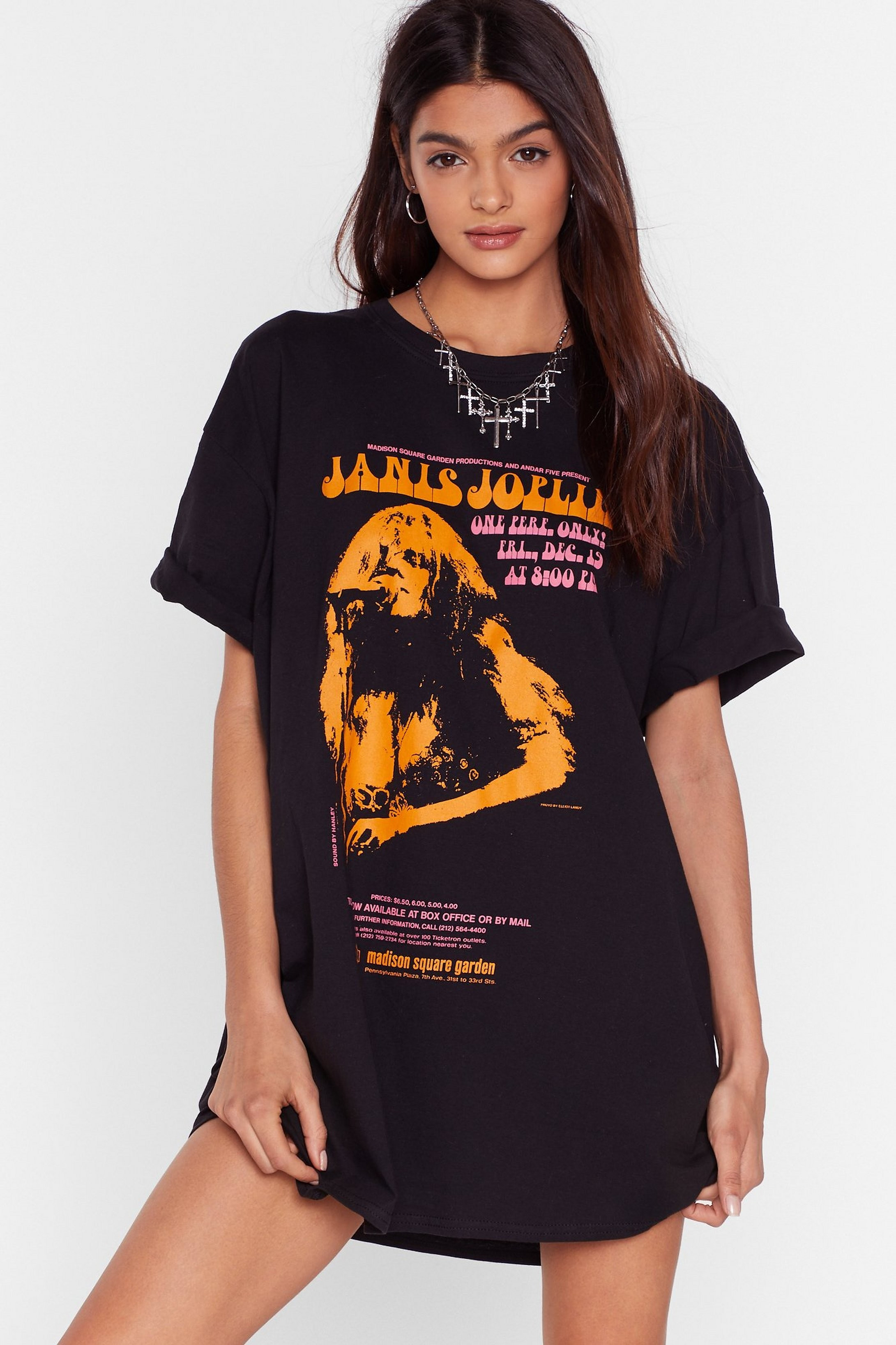 Janis Joplin Graphic Band Tee Dress | NastyGal (US & CA)