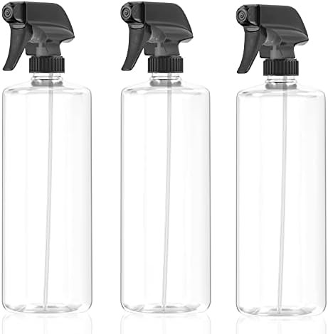 Bar5F Plastic Spray Bottle, BPA Free PETE1, 32 Ounce, Crystal Clear, N7 Sprayer - Spray/Stream/Of... | Amazon (US)