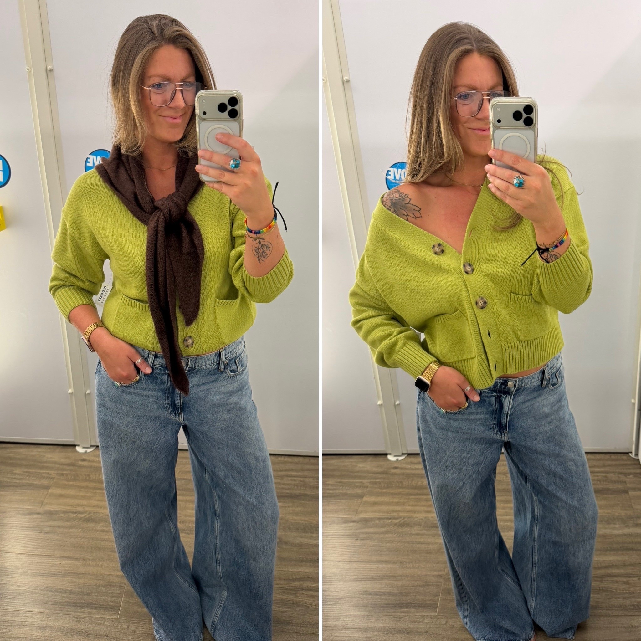 50% off for cardmembers with code: VIP
Large cardigan, 31 tall jeans

#LTKTall #LTKOver40 #LTKSaleAlert