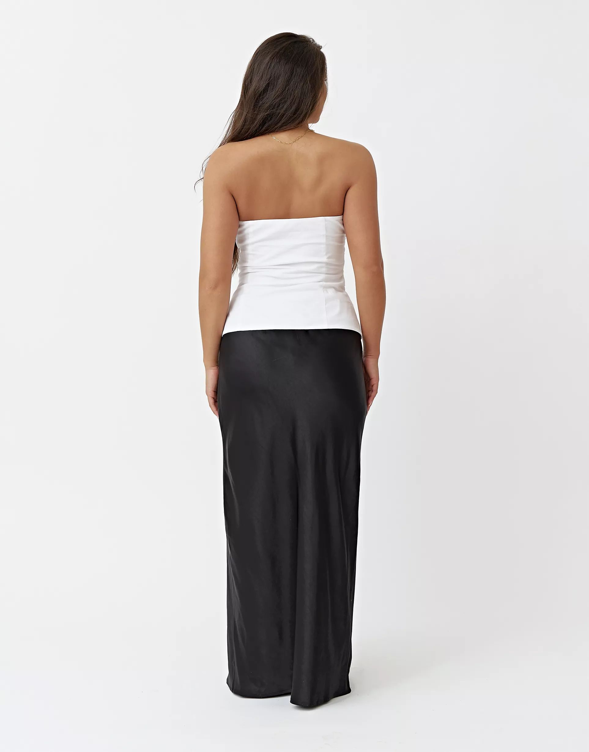 4th & Reckless bandeau cut out ring detail top in white | ASOS (Global)