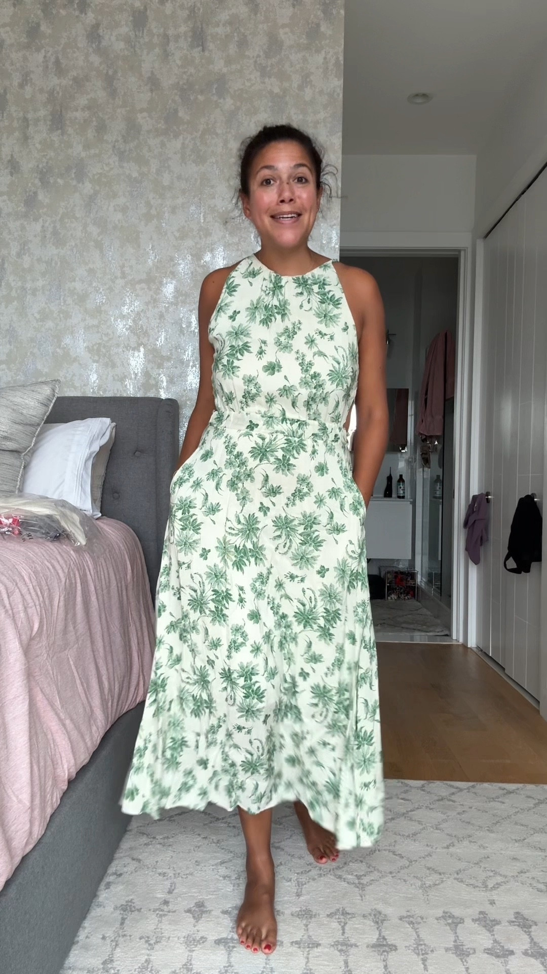 Can’t wait to wear all of these fun dresses and tops in Portugal with such a fun group! Really tempted date with the last-minute order but it worked out (truly encouraging my behavior 😅). 

Love these outfits? You can use code RTRALIJ for 40% of your first month of Rent The Runway! https://tinyurl.com/rtrfmh

Shop these looks in my LTK shop (including sizing tips), it’s on my profile 🔗

Look 1: Sandro floral dress, size 42/10, TTS

Look 2: Ronny Kobo crochet dress, size large, a tiny bit big on top

Look 3: Scotch & Soda embroidered dress, size 42/10, runs big

Look 4: Peter Som one-shoulder dress, size large, TTS

Look 5: Vince halter dress, size L 10-12, TTS

Look 6: Caroline Constas puffy sleeve top, size L 10-12, runs a bit small; Abercrombie cream jeans, size 30L

Look 7: Toccin smocked top, size XL, runs small (I ordered an XL due to the reviews). 

#vacationoutfits #dateoutfit #packforvacation