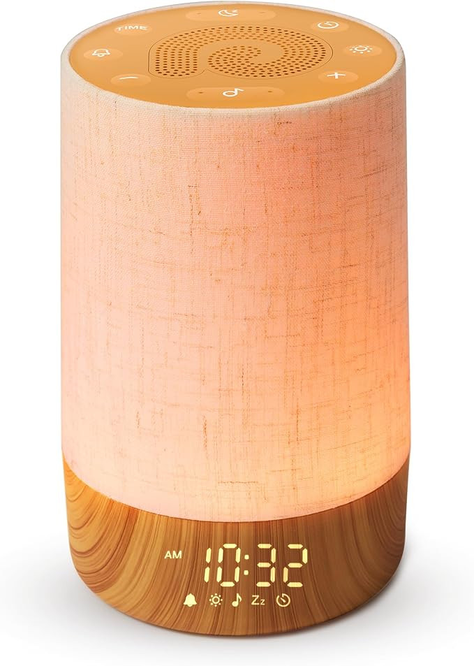 Dreamegg Sunrise Alarm Clock - Sound Machine with Alarm Clock & Wake Up Light, 29 Soothing Sounds... | Amazon (US)