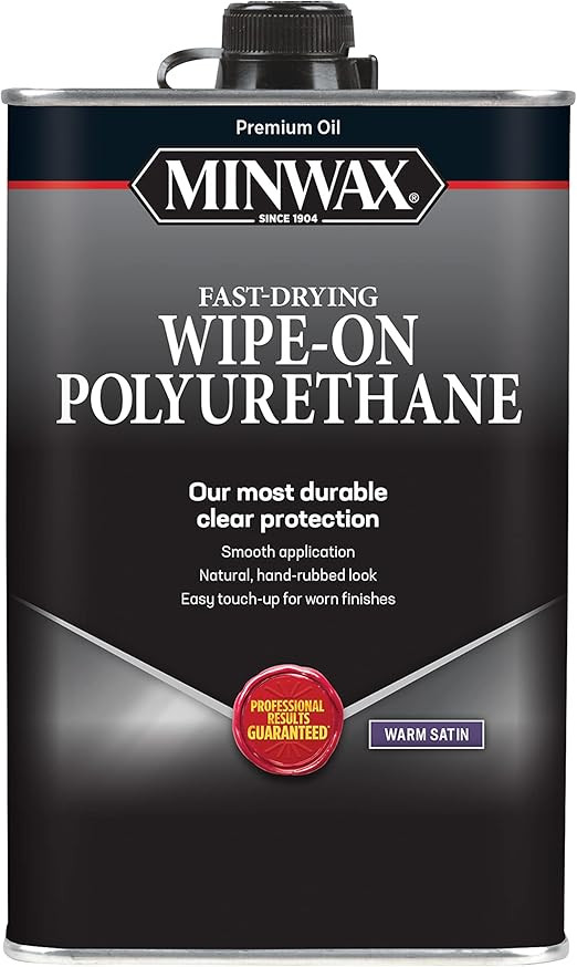Minwax 40910000 Wipe-On Poly, Pint, Satin, 16 Fl Oz | Amazon (US)