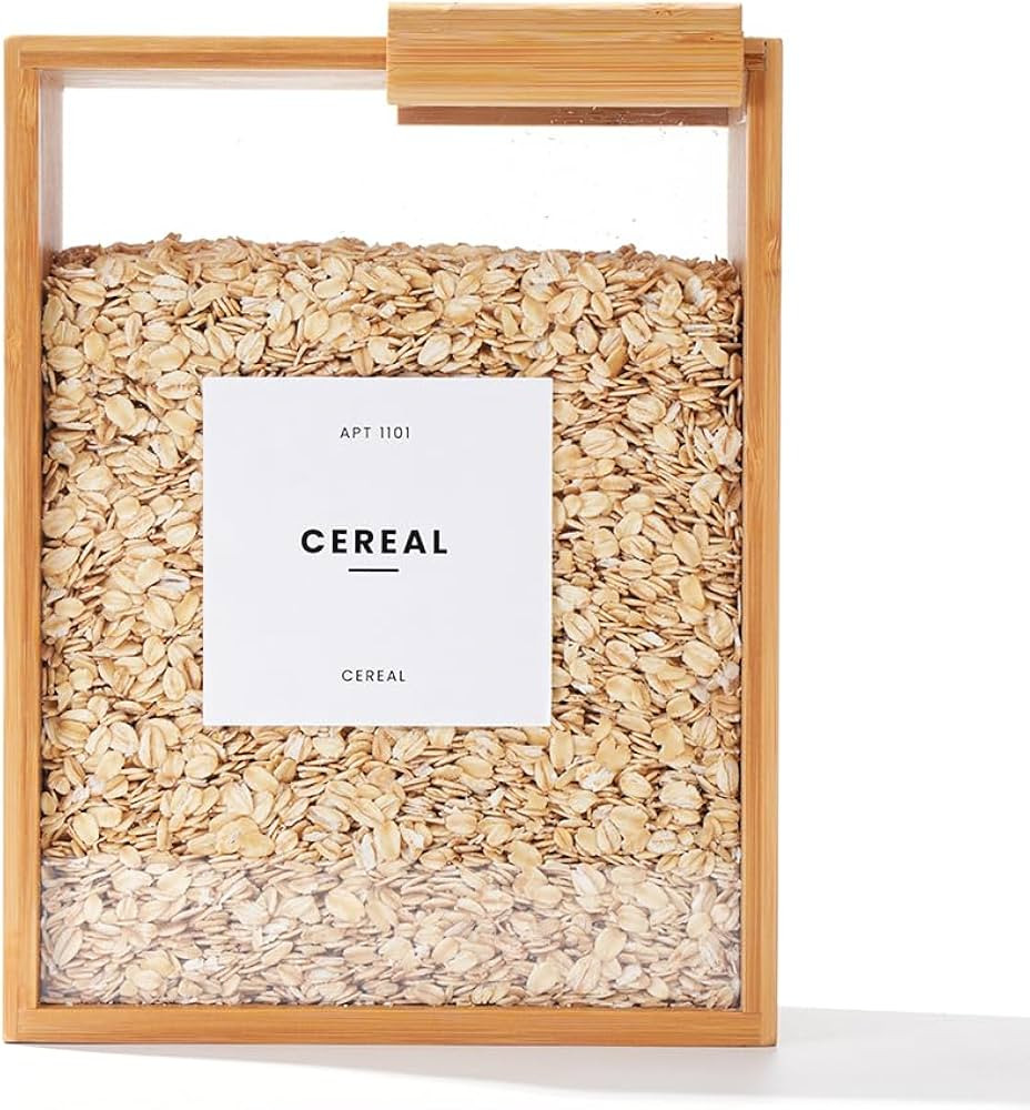 Food Dispenser 3L | Kitchen Organizers and Storage | Food Storage Containers & Cereal Dispenser F... | Amazon (US)